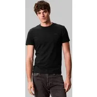 Calvin Klein T-Shirt SS STRETCH COTTON SLIM TEE Mit Rundhalsausschnitt