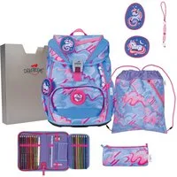 DerDieDas® Schulranzen Set 6-teilig (Set, 6-tlg)