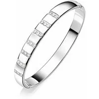 ROUGEMONT Armreif Massiver Damen Armreif 8mm Wasserfest 18K Gold Pure Grace, Wasserfest