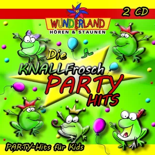 Die Knallfrosch Party und Karneval Hits für Kids - Wunderland - 2 CD