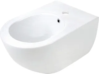 Neuesbad Bidet, Weiß, zur Wandmontage NB1DECDE6BPW1