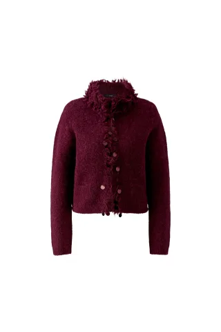 Oui - Strickjacke bramble berry - Gr. - 34