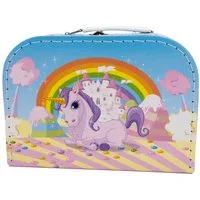 GICO Spielzeug-Arztkoffer Einhorn Hartpappkoffer – Fantasievolles Design für Mädchen- CH20609E