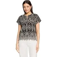 Betty&Co Hemdbluse Damen mit Stickerei