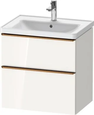 Duravit D-Neo Waschtischunterbau wandhängend Weiß Hochglanz 634x452x625 mm - DE4354004220000 DE4354004220000