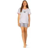 comtessa Schlafanzug Comte Kids (Set, 2 tlg., 2-teilig) Mädchen Pyjama Shorty Kurzarm Baumwolle