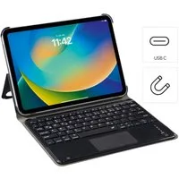 Hama Tablet-Hülle Tablet-Case + Bluetooth Tastatur Schutzhülle 13, Tasche Keyboard + Touch-Pad für Apple iPad Air 8 M4 2026 7 M3 2025 13"