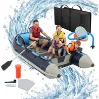 relaxdays Schlauchboot 3,20 M für 4 Persone