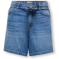 KIDS ONLY Jeansshorts KOGGIANNA HW BELT SHORTS PIMBOX DNM NOOS mit schmalem, dekorativen Bindeband in der Taille