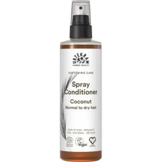 Urtekram Coconut Spray Conditioner | 250 ml | mit Kokos für normales bis trockenes Haar