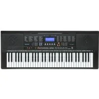 keymaXX Home-Keyboard (Kinder Keyboard mit 61 Tasten Leuchttasten Mikrofon Notenhalter Effekte Lern-Funktion und 30 Demo Songs Keyboard lernen für Anfänger und Kinder schwarz PL 261, Keyboards, Home Keyboards), Kinder Keyboard, Keyboard lernen, 61 Ta