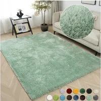 Bruno Banani Teppich Dana Teppich, besonders weich und kuschelig, Kundenliebling, rechteckig, Höhe: 30 mm, uni, Mikrofaser Teppiche, Wohnzimmer, Schlafzimmer, Esszimmer