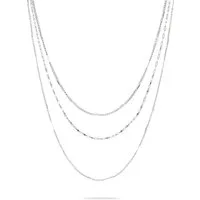 Liebeskind Berlin Kette ohne Anhänger Schmuck Edelstahl Sparkling With Layers
