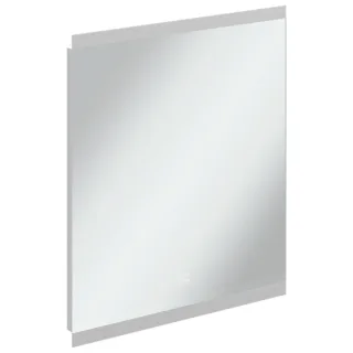 Villeroy und Boch More to see Square LED-Spiegel A4756000 60 x 70 x 27 cm, 4mm, auf Edelstahlrahmen
