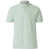 s.Oliver Poloshirt Basic (1-tlg) Piqué, Kragen, Knöpfe, Logo-Stickeri
