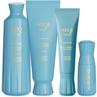 NEQI Haarpflege-Set Build Boost Full Routine, 4-tlg., Aufbaupflege für geschädigtes Haar