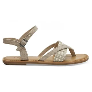 Toms Lexie Beige Frauen Sandalen