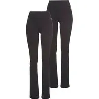 H.I.S Leggings (Spar-Set, 2er-Pack) Bootcut‑Leggings im praktischen 2er‑Pack mit elastischem Bund
