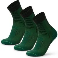 DANISH ENDURANCE Basicsocken Merino Hiking Light (3-Paar) Leicht & gepolstert, Anti-Blasen Socken, Ideal zum Wandern