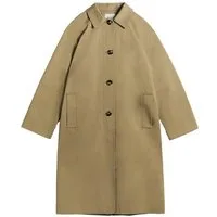 Bhoem Kurzmantel Oversized-Trenchcoat aus Baumwolle (1-tlg)