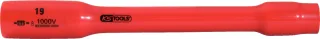KS Tools 1/2" Stecknuss mit Schutzisolierung, XL, lang - 117.1383