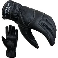 PROANTI Motorradhandschuhe PROANTI Damen Motorradhandschuhe Damen Leder Motorrad Handschuhe