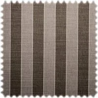 Heiro Stoff AKTION Streifen Möbelstoff Sunset Boulevard Braun "100% Naturfaser", Polsterstoff Meterware - Breite:138 cm