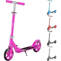 FOXSPORT Cityroller Leichter faltbarer, für Erwachsene und Kinder, 1 km/h, (Packung, mit Schutzblechen), klappbar&höhenverstellbar Scooter 4.7 Zoll Räder Maximale 100 kg