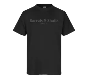 Barrels and Shafts T-Shirt - Schwarz
