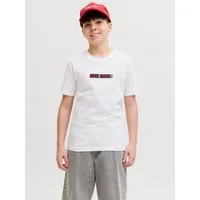 Jack & Jones Junior T-Shirt JJMUNK TEE SS CREW NECK SN JNR Baumwolle, regular fit