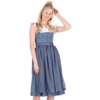 MarJo Dirndl Midi Dirndl 2tlg. - RETTENBACH - taubenblau