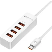 YHEMI Docking Station 4 in 1 TYPE-C Hub Konverter Verlängerungskabel USB-Adapter USB Typ A zu USB-C