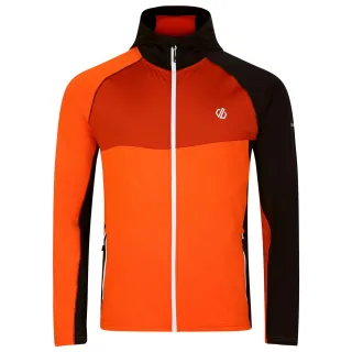 Dare 2B - "Touring" Jacke Durchgehender Reißverschluss für Herren (Lunde Orange/Rooibos Tee)