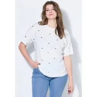Studio Untold T-Shirt T-Shirt oversized Herz-Nieten