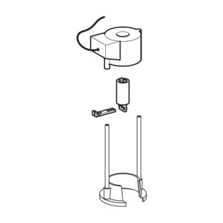 Geberit Elektromagnetheber 115498001 f. elektr Auslösung zu Aufputz-Spülkasten 9 l, 127.016