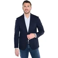 emilio adani Sakko Herren Freizeit-Sakko slim fit, Saphirblau