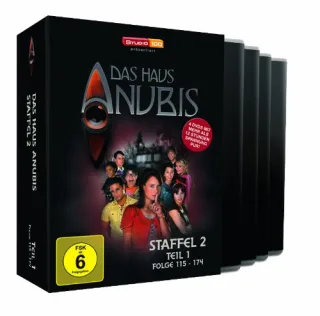 Das Haus ANUBIS - Staffel 2Teil 1 (Folgen 115-174) [4 DVDs]