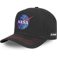 Capslab Trucker Cap CAPSLAB HFT Full Trucker Cap NASA black (Basecap, Trucker Kappe)