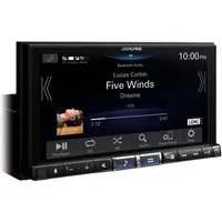 ALPINE iLX-705D Wireless Apple CarPlay Androidradio mit 7 Zoll Display Autoradio (Freisprecheinrichtung)
