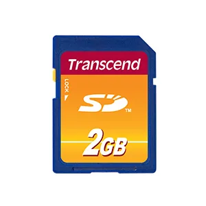 Transcend Flash-Speicherkarte | ts2gsdc | 2 GB - SD