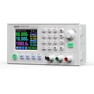 RIDEN RD6018P DC Power Supply 60V 18A 1080W 5-Digit Resolution Adjustable Regulated Bench Power Supply