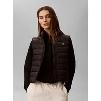 Calvin Klein Jeans Steppweste Stehkragen, kurze Form, wattiert