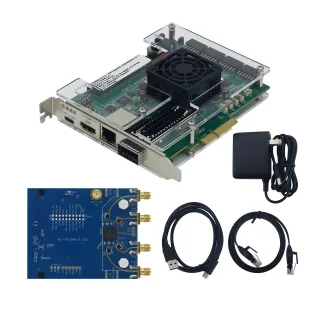 HamGeek XCKU5P Development Board AD9361 FMCPCIE3.0 High-Definition Multimedia Interface 100G Optical Port Gigabit Ethern