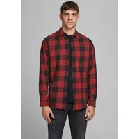 Jack & Jones Karohemd JJ JJEGINGHAM TWILL SHIRT L/