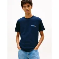Tommy Jeans T-Shirt REGULAR VINTAGE LA BACK in regulärer Passform mit Markenprint