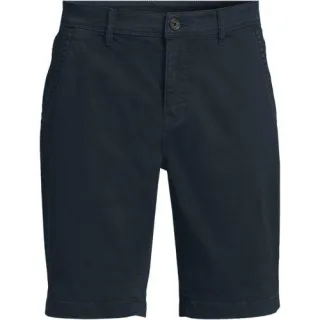 Chino-Shorts, Slim Fit, Herren,  Blau, Baumwoll-Mischung, by Lands' End