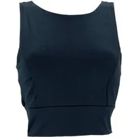 Guru-Shop T-Shirt Yogatop mit Rückenausschnitt, kurzes Top -.. Festival, Ethno Style, alternative Bekleidung
