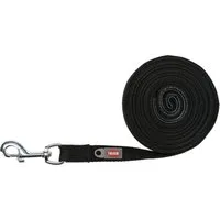 TRIXIE Schleppleine Schleppleine - schwarz - 5 m/20 mm, Baumwolle
