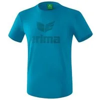 Erima T-Shirt Essential - Baumwollmix - hellblau/dunkelblau Herren