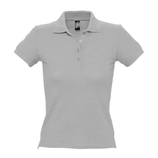 SOLS - "People" Poloshirt für Damen, Meliert (Grau meliert)